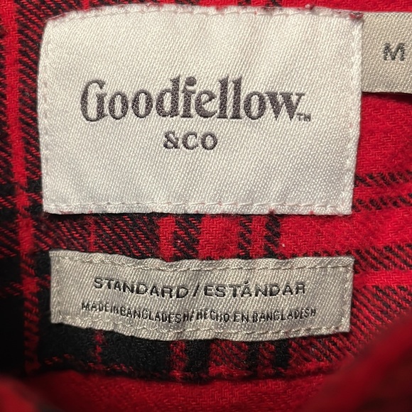 RED FLANNEL SHIRT - Picture 3 of 4